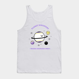 Planet discovery Tank Top